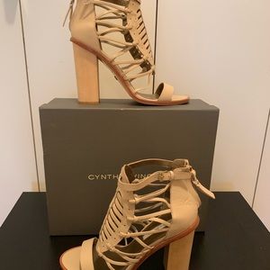 Cynthia Vincent Women’s Leather Dress Sandal